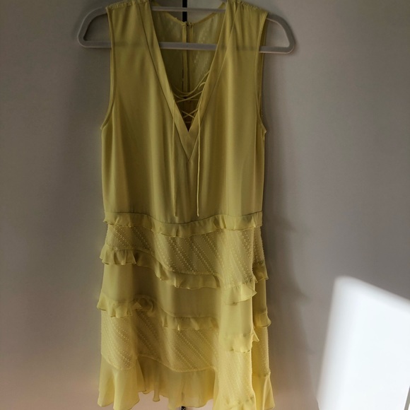 Three Floor Yellow Bittersweet Dress - Picture 4 of 7